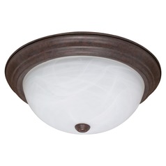 15-Inch Flush Mount Old Bronze by Nuvo Lighting