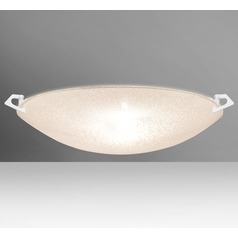 Besa Lighting Sonya White Flushmount Light