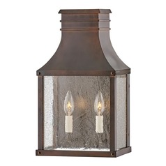 Beacon Hill 17.25-Inch Blackened Copper Outdoor Wall Light by Hinkley Lighting