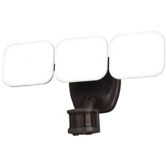 Vaxcel Lighting Theta Bronze LED Security Light