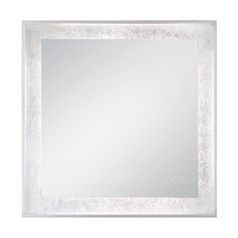 Anya 32x32-Inch 3CCT LED Mirror in Silver by Eurofase Lighting