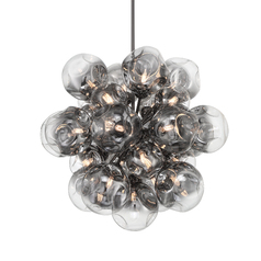 Neveh 25-Light Pendant in Gun Metal by Metropolitan Lighting