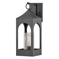 Amina 17-Inch Distressed Zinc Outdoor Wall Light by Hinkley Lighting