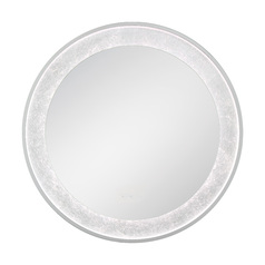 Anya 30-Inch 3CCT LED Mirror in Silver by Eurofase Lighting
