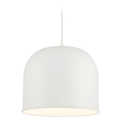 Vantage Pendants White Pendant by Minka Lavery