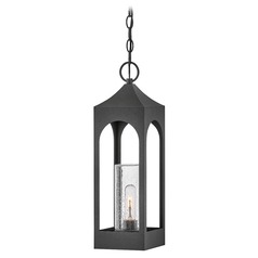 Amina 20.50-Inch Distressed Zinc Outdoor Hanging Light by Hinkley Lighting