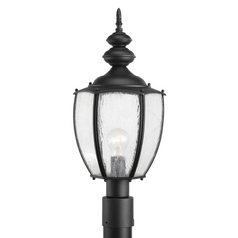 Roman Coach Post Light in Black by Progress Lighting