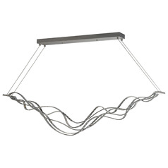 Visual Comfort Modern Collection Surge Satin Nickel LED Island Light