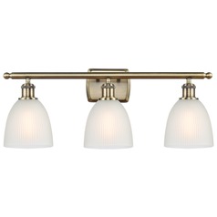 Castile Antique Brass LED Bathroom Light by Innovations Lighting