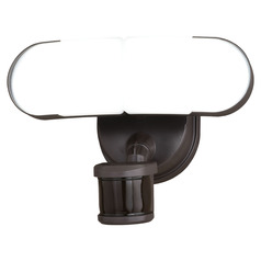 Vaxcel Lighting Lambda Bronze LED Security Light