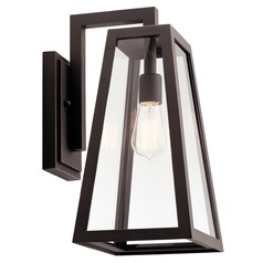 Delison 16.75-Inch Outdoor Wall Light in Rubbed Bronze by Kichler Lighting