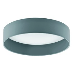 Palomaro Charcoal Grey LED Flush Mount by Eglo Lighting