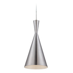 Bronx 8-Inch Pendant in Aluminum by Eurofase Lighting