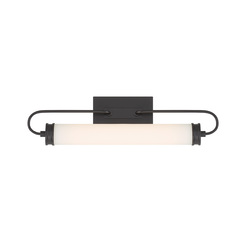 Tellie 25-Inch LED Vanity Light in Matte Black by Eurofase Lighting