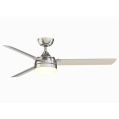 Fanimation Fans Xeno Brushed Nickel LED Ceiling Fan with Light