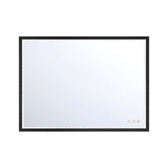Cerissa 30x22-Inch 3CCT LED Mirror in Black by Eurofase Lighting