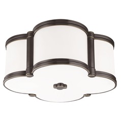 Chandler 2-Light Flush Mount in Old Bronze by Hudson Valley Lighting