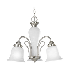 Bedford 19.75-Inch Chandelier in Brushed Nickel by Progress Lighting