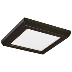 Blink 5-Inch 9W 5CCT LED Flush Mount in Bronze by Satco Lighting