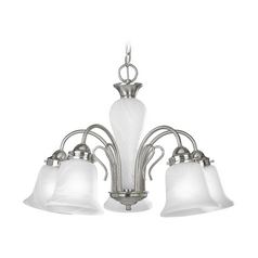 Bedford 22.75-Inch Chandelier in Brushed Nickel by Progress Lighting