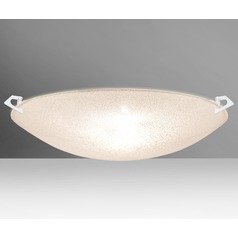 Besa Lighting Sonya White Flushmount Light