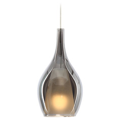 Matteo Lighting Jericho Matte Black Mini-Pendant Light with Bowl / Dome Shade