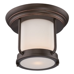 Bethany Mahogany Bronze LED Flush Mount by Nuvo Lighting