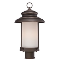 Bethany Mahogany Bronze LED Post Light by Nuvo Lighting