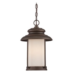 Bethany Mahogany Bronze LED Outdoor Hanging Light by Nuvo Lighting