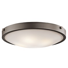 Lytham 20.50-Inch Flush Mount in Olde Bronze by Kichler Lighting