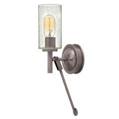Collier Wall Sconce in Antique Nickel by Hinkley Lighting