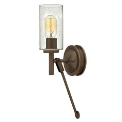 Collier Wall Sconce in Oiled Bronze by Hinkley Lighting