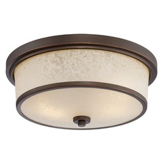 Diego Mahogany Bronze LED Flush Mount by Nuvo Lighting