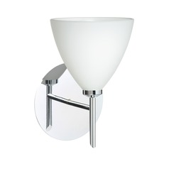 Besa Lighting Mia Chrome LED Sconce