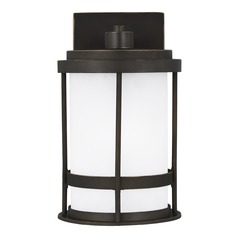 Wilburn Antique Bronze Outdoor Wall Light by Generation Lighting