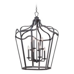 Livingston Charcoal Pendant by Kalco Lighting