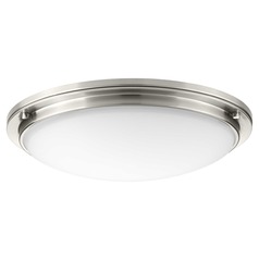 Apogee Brushed Nickel LED Flush Mount by Progress Lighting
