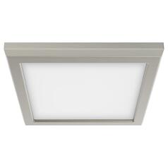 Blink 7-Inch 11W 5CCT LED Flush Mount in Nickel by Satco Lighting