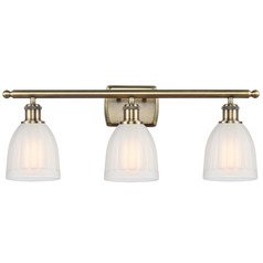 Brookfield Antique Brass LED Bathroom Light by Innovations Lighting