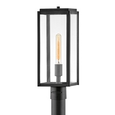 Max 19.25-Inch Black Post Light by Hinkley Lighting