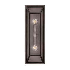 Fulton 22.25-Inch High Aged Zinc Sconce by Hinkley Lighting