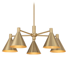 Savoy House Lighting Breegan Jane Pharos Noble Brass Chandelier