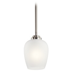 Valserrano Brushed Nickel Mini-Pendant by Kichler Lighting