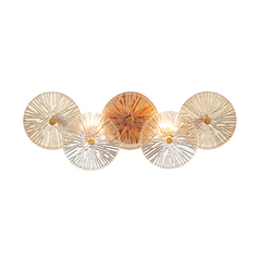 Sue-Anne 22-Inch Vanity Light in Brass by Eurofase Lighting