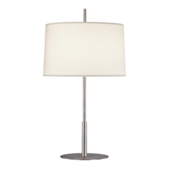 Echo 30-Inch Table Lamp in Stainless Steel by Robert Abbey