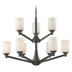 Montego Coppery Bronze Chandelier by Z-Lite