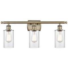 Clymer Antique Brass LED Bathroom Light by Innovations Lighting