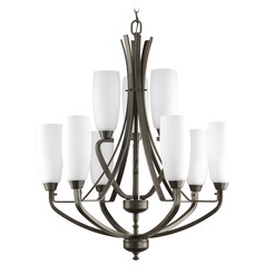 Wisten 27-Inch Chandelier in Antique Bronze by Progress Lighting