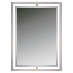 Reflections Rectangle 24-Inch Mirror by Quoizel Lighting