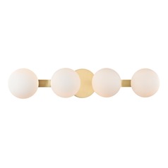 Baird Aged Brass Bathroom Light by Hudson Valley Lighting